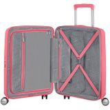 Cestovný kufor American Tourister - Soundbox Spinner 55 Exp. / Sun Kissed Coral [88472-A039]