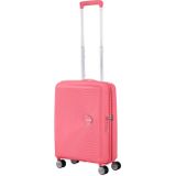 Cestovný kufor American Tourister - Soundbox Spinner 55 Exp. / Sun Kissed Coral [88472-A039]