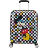 Cestovný kufor American Tourister - Wavebreaker Spinner 55 Disney / Mickey Check [85667-A080]