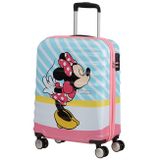 Príručný cestovný kufor American Tourister - Wavebreaker Spinner 55 Disney / Minnie Pink Kiss [85667-8623]