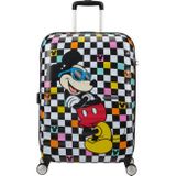 Cestovný kufor American Tourister - Wavebreaker Spinner 67 Disney Mickey Check [85670-A080]