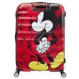 Cestovný kufor American Tourister - Wavebreaker Spinner 75 Disney / Mickey Comics Red [85673]