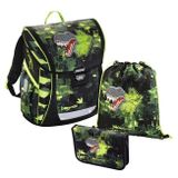 Baggymax - školská taška Fabby / Green Dino