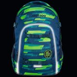 Školská taška Coocazoo - JOKER Lime Stripe