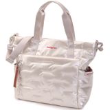 Dámska taška na rameno Hedgren - Cocoon Puffer Tote Bag /Birch