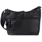 Dámska taška na rameno Hedgren - Harper´s Handbag /Creased Black