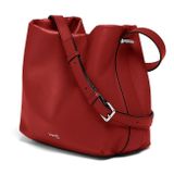 Kožená kabelka Lipault - By The Seine Bucket Bag /Raspberry Red [105107-6816]