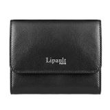 Dámska kožená peňaženka Lipault - By The Seine Wallet /Black