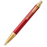 Guľôčkové pero Parker s puzdrom na karty - IM Premium Red GT /BP