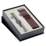 Guľôčkové pero s puzdrom Parker Royal - IM Premium Dark Espresso CT /BP