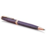 Guľôčkové pero Parker Royal - Sonnet Premium Purple Chiselled PGT /BP
