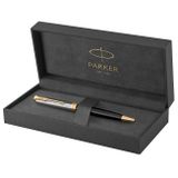 Guľôčkové pero Parker Royal - Sonnet Premium Metal Black GT /BP