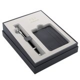 Guľôčkové pero Parker s puzdrom na karty - IM Essential Black CT /BP