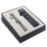 Darčeková kazeta - Guľôčkové pero s puzdrom Parker Royal - Sonnet Stainless Steel GT /BP Box