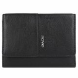 Dámska oranžová kožená peňaženka PICARD - Spirit Wallet /Čierna