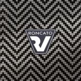 Cestovný kufor Roncato - We Are Glam Texture Spinner 70 /Platino-Nero Tweed