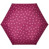 Plochý skladací dáždnik Samsonite - Alu Drop S /Violet Pink Polka Dots [108962-9684]