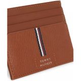 Kožené púzdro na doklady a mince Tommy Hilfiger -Premium Leather Holder /Hnedé