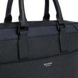 Elegantná kožená pracovná taška Tommy Hilfiger - TH Leather Slim Small Laptop Bag