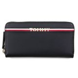 Tommy Hilfiger - Corporate Stripe Large Leather Zip Wallet