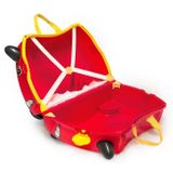 Detský kufor na kolieskach TRUNKI - Rocco Race Car