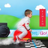 Detský kufor na kolieskach TRUNKI - Rocco Race Car