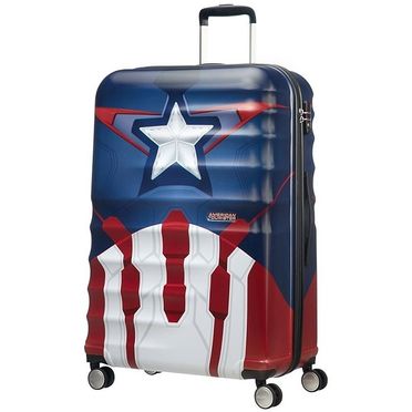 Cestovný kufor American Tourister - Wavebreaker Spinner 77 Captain America 85687-6979