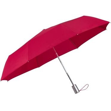 Automatický skladací dáždnik Samsonite - Alu Drop S Safe 3 Sect. Auto O/C /Dark Pink [108966-6898]