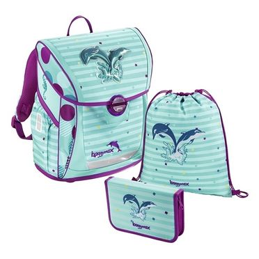 Školská taška Baggymax - Fabby / Delfíny
