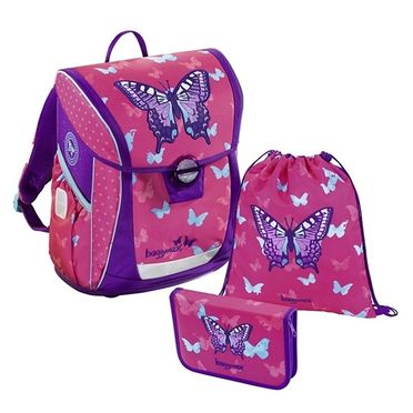 Školská taška Baggymax - Fabby / Motýľ