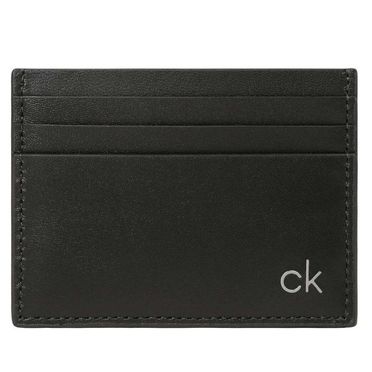 Kožené púzdro na karty Calvin Klein - Smooth CK Card Holder