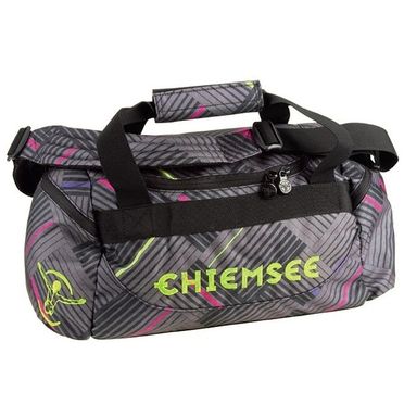 Chiemsee športová taška XX-S Stripe Check Black