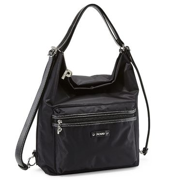 Dámska taška na rameno a batoh 2v1 PICARD - Sonja Bag & Backpack /Čierna