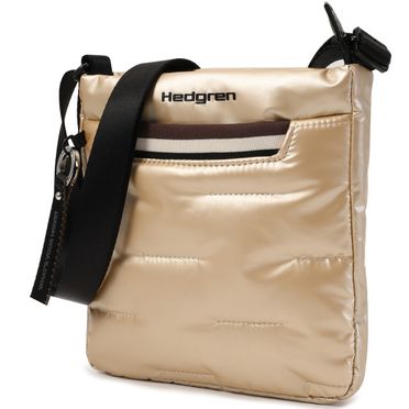 Dámska taška na rameno Hedgren - Cocoon Cushy Flat Vertical Crossover /Safari Beige