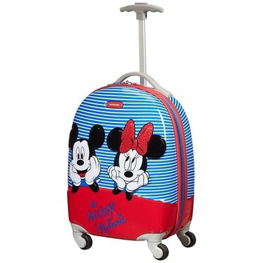 Detský kufor Disney Minnie a Mickey Ultimate 2 - Spinner 46 Stripes [131852]