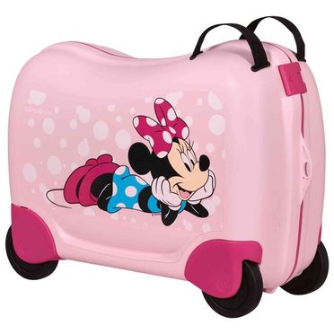 Detský kufor a odrážadlo Dream2Go - Disney Minnie Glitter [145048-7064]