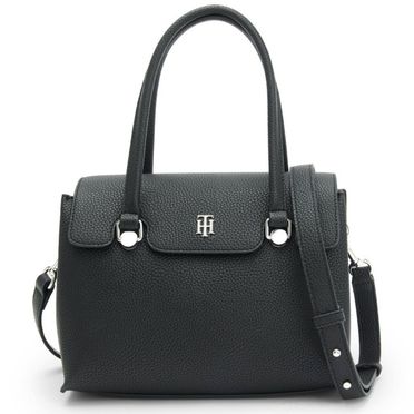 Elegantná dámska pracovná taška Tommy Hilfiger - TH Element Small Satchel /Čierna