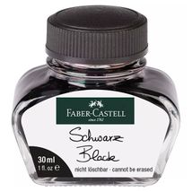 Fľaštičkový atrament Faber Castell - 30 ml /čierny