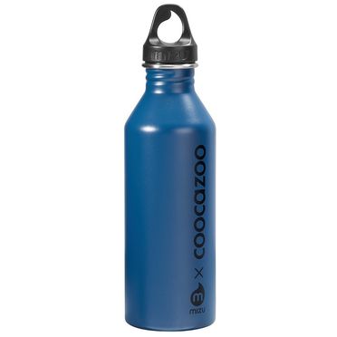 Fľaša na pitie z nerez ocele Coocazoo - Modrá 0,75 l