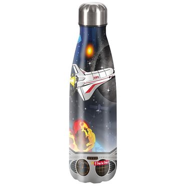 Fľaša na pitie z nerez ocele Step by Step - Sky Rocket Rico 0,5 l