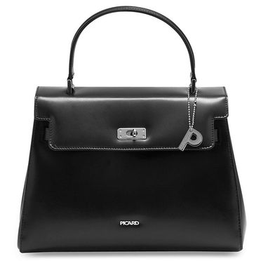 Kožená kabelka PICARD - Berlin Leather Ladies' Bags /Čierna