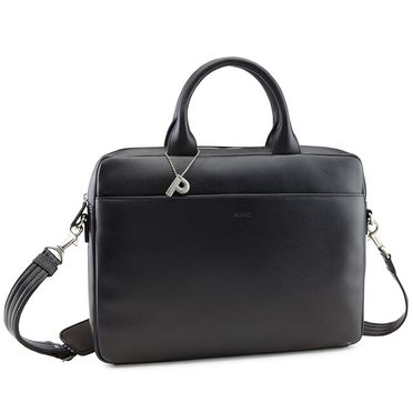 Kožená pracovná taška PICARD - Milano Leather Men's Bag /Čierna