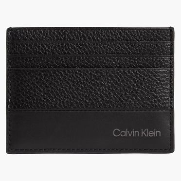 Kožené púzdro na kreditné karty Calvin Klein - Subtle Card Holder 6CC