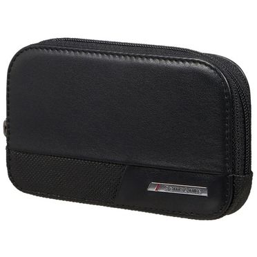 Pánska kožená peňaženka Samsonite - Pro-DLX 6 524 Z Round Key Pouch+2R