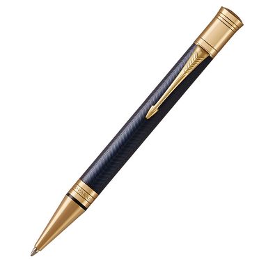 Guľôčkové pero Parker - Duofold Prestige Blue Chevron