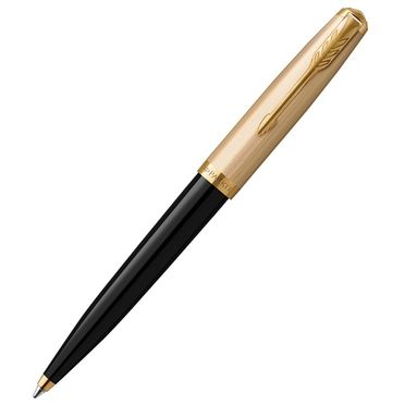 Guľôčkové pero Parker Royal - Parker 51 Deluxe Black GT /BP