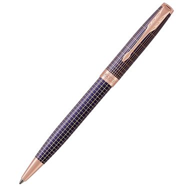 Guľôčkové pero Parker Royal - Sonnet Premium Purple Chiselled PGT /BP