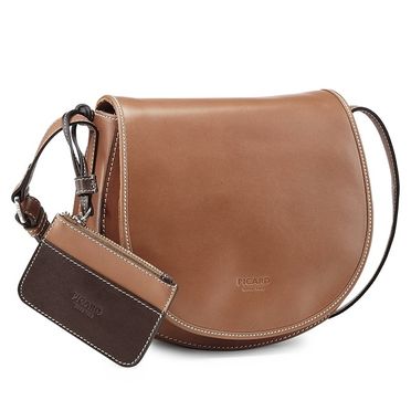 Kožená kabelka PICARD - Companion Shoulder Bag /Cognac