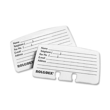 Náhradné kartičky do kartotéky - Rolodex - SB31