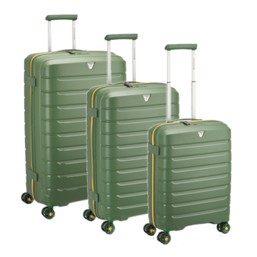 Sada cestovných kufrov Roncato - Butterfly Neon 3-Set /Verde Militare